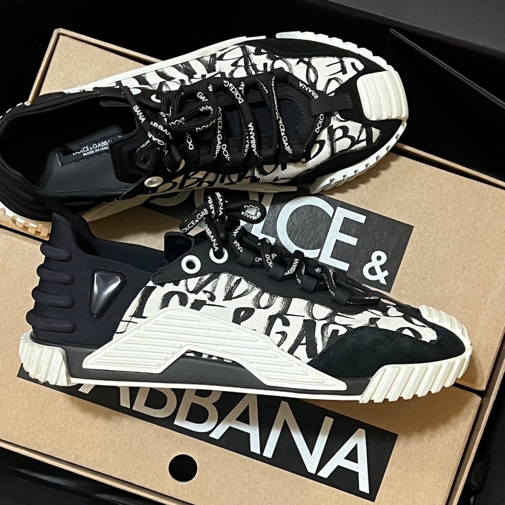 Dolce &Gabbana NS1 slip-on sneakers with logo